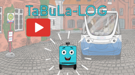 TaBuLa-LOG Shuttle und Roboter im Erklärvideo