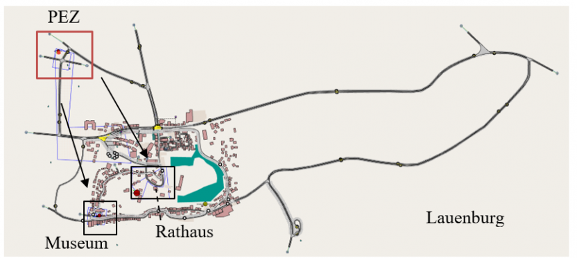 Verkehrssimulation in Aimsun