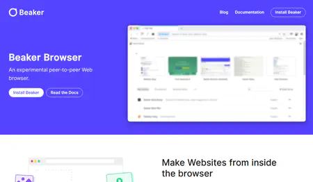OER mit dem Beaker Browser entwickeln und teilen