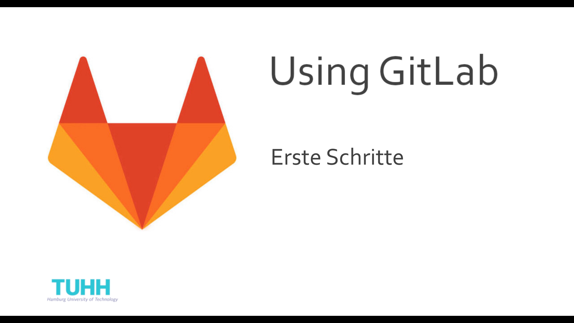 Screencast: Using GitLab | Erste Schritte