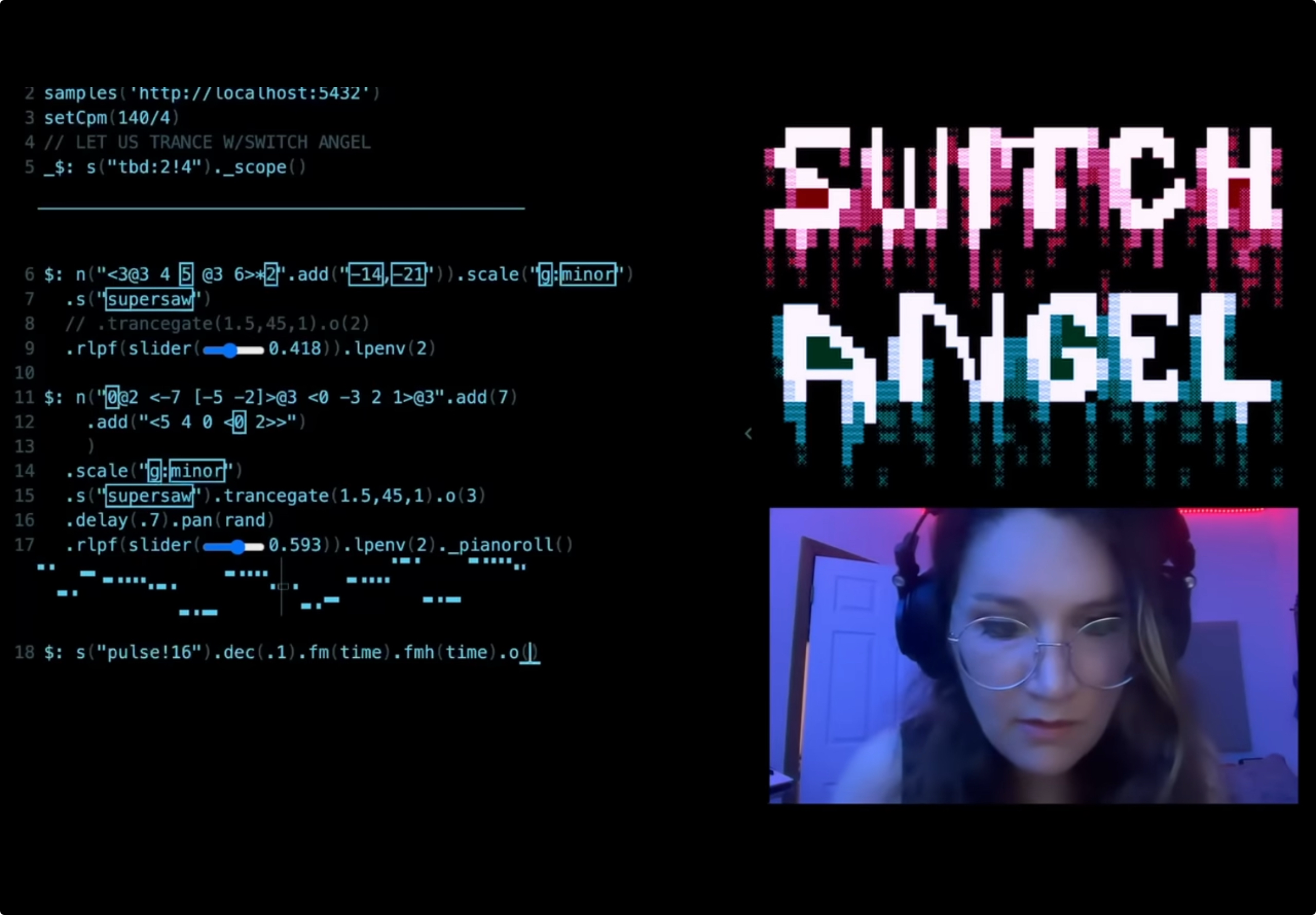 Coding Trance Music (Fully Narrated) von Switch Angel, https://www.youtube.com/watch?v=GWXCCBsOMSg