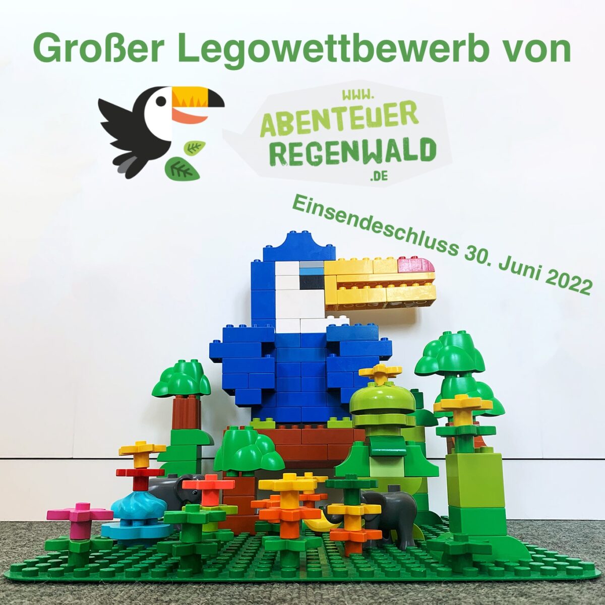 LEGO-Bauwettbewerb der Dschungeltiere
